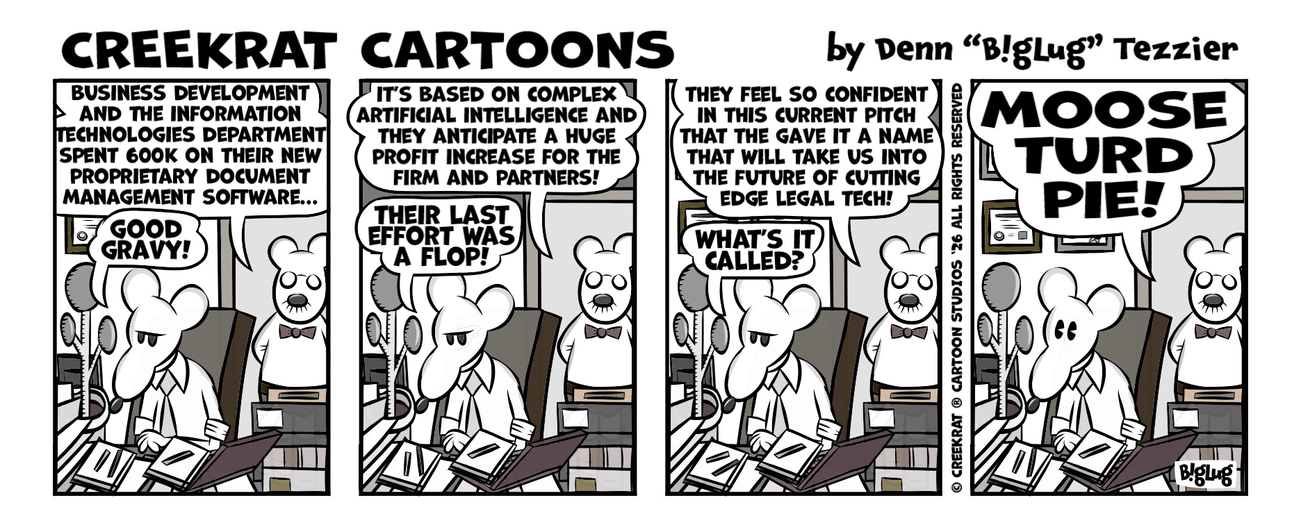 Creek Rat comic strip dated 2026-03-26